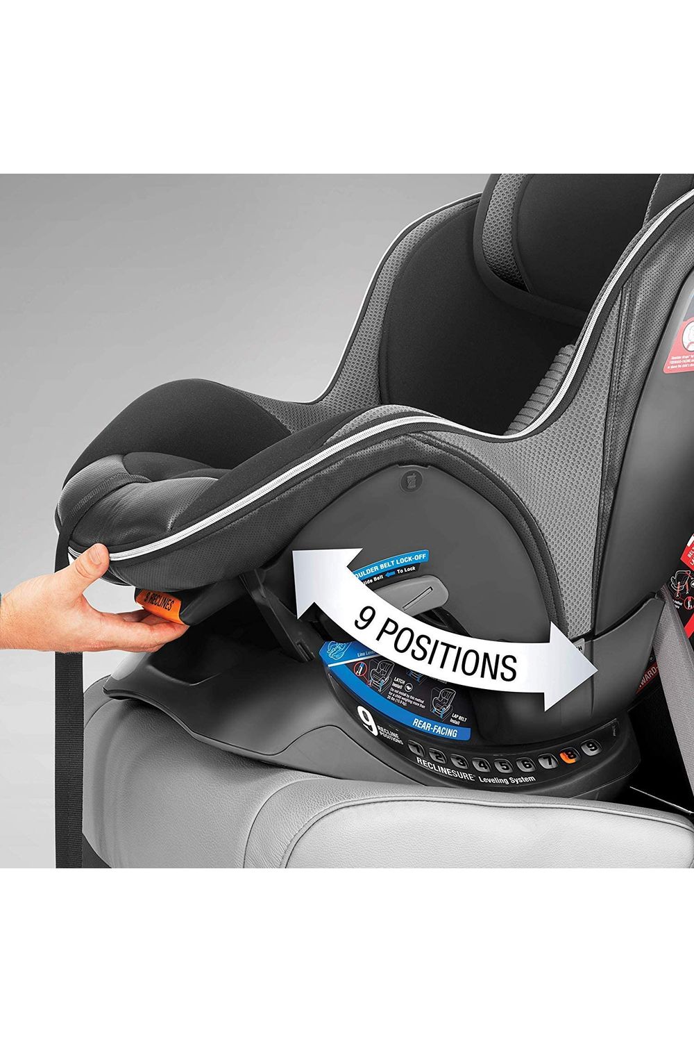 Nextfit Roving Pointer Autoasiento Chicco NEXTFIT MAX CLEARTEX – La Bodega del Bebé