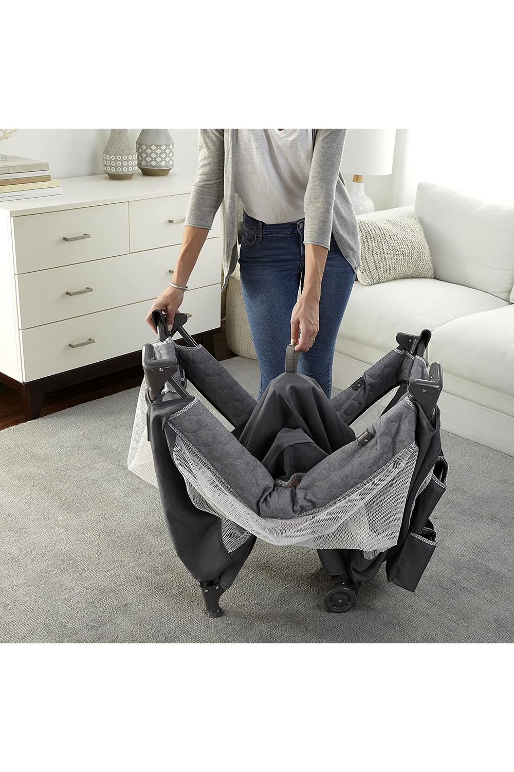 Cuna Corral Ingenuity DREAM COMFORT SMART AND SIMPLE PLAYARD La